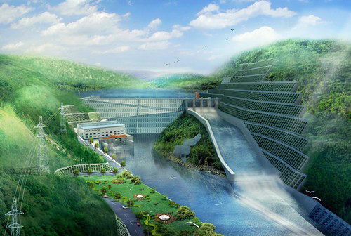 什邡老挝南塔河1号水电站项目